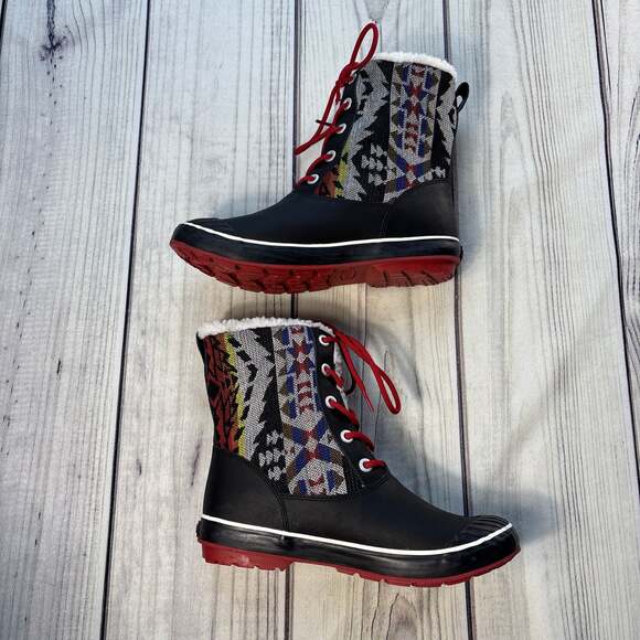 KEEN Outdoor Women's Elsa Duck Boots - Winter Rain Snow SZ 9 Like New! - Picture 3 of 10